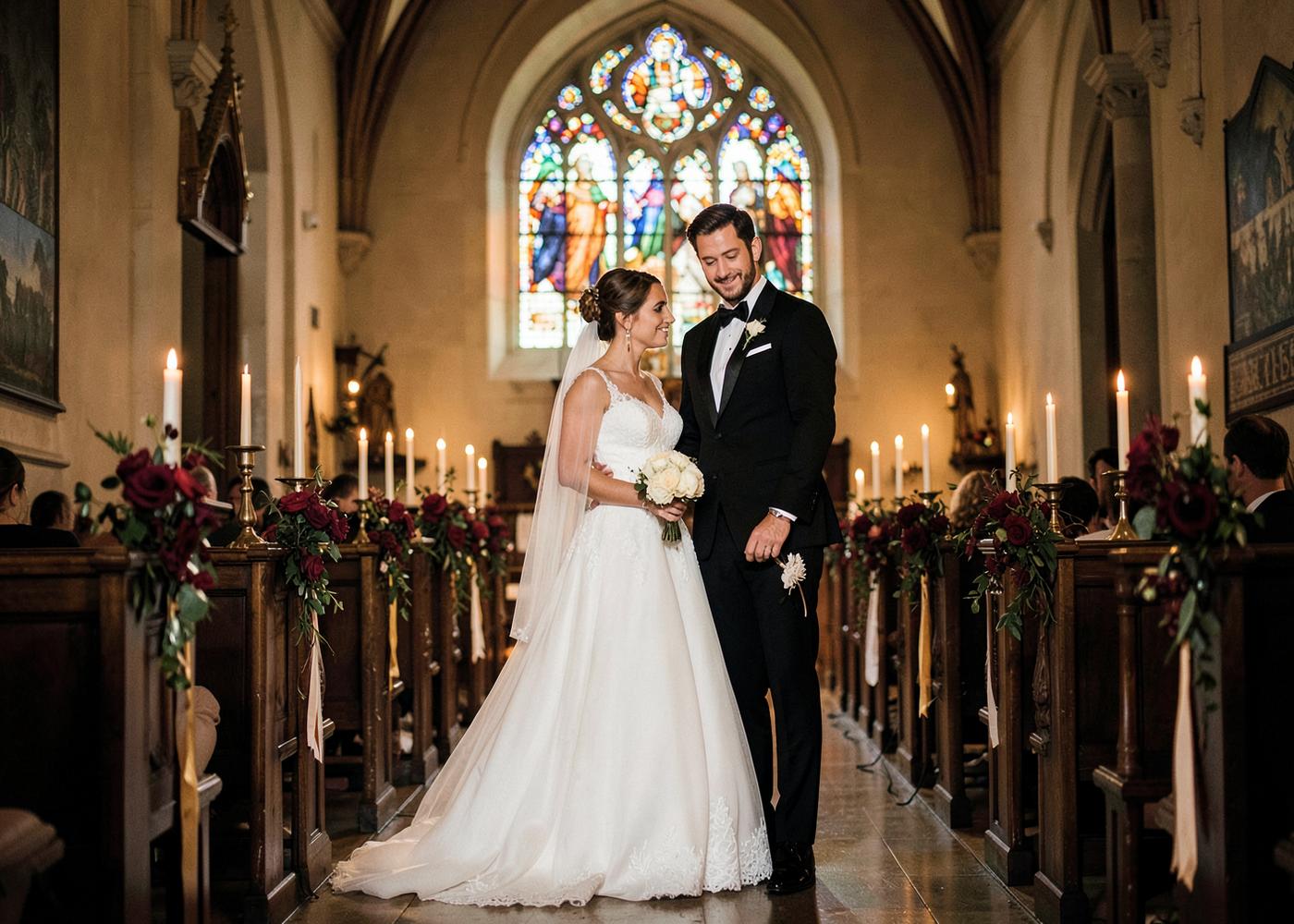 Church Wedding & Reception